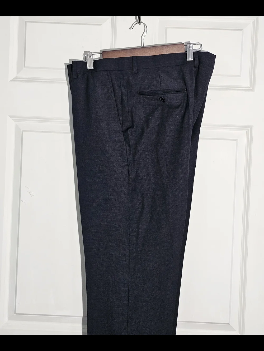 Joseph Abboud Suit Men 46L Gray 2B Super 120 Wool Career JOE 40X30 Pants Luxury